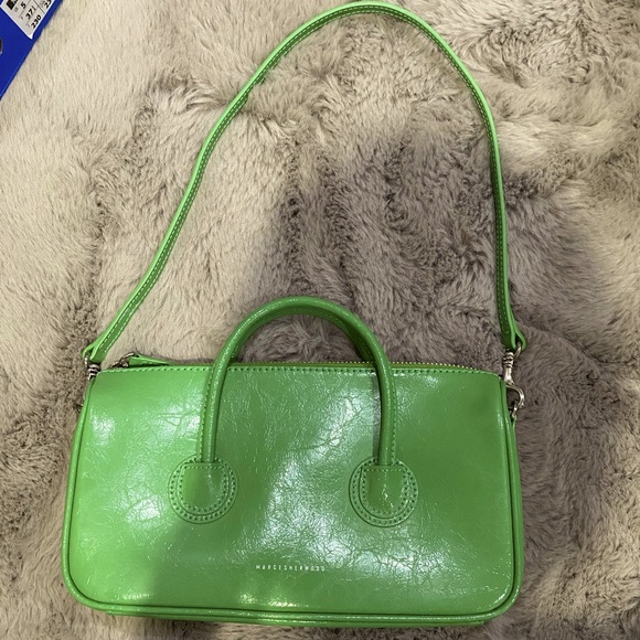 Marge Sherwood Zipper Small Handbag in green - Picture 2 of 4